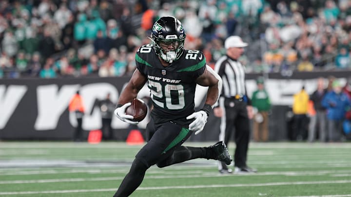 New York Jets running back Breece Hall.