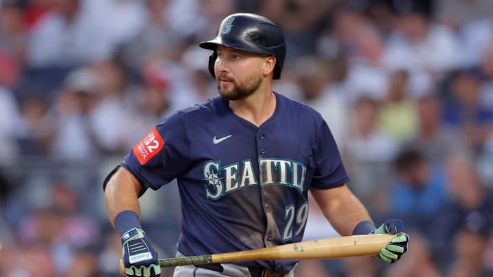 Seattle Mariners catcher Cal Raleigh