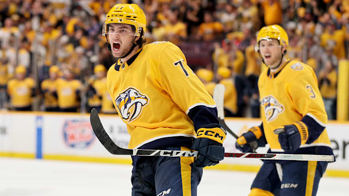 Vancouver Canucks v Nashville Predators - Game Three