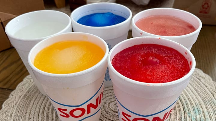 Sonic Drive-In Slushes, ranked