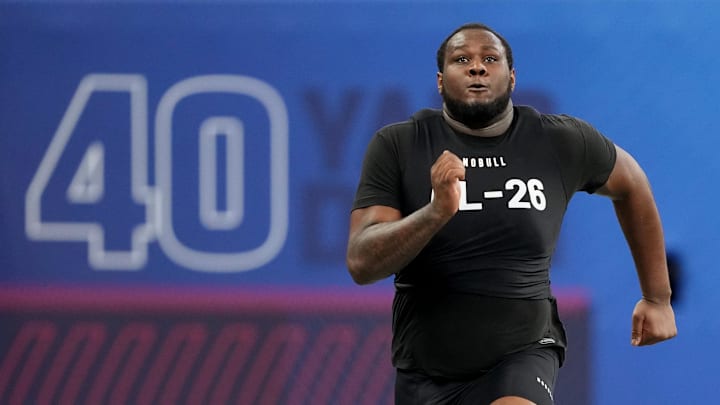Ohio State offensive lineman Dawand Jones (OL26)