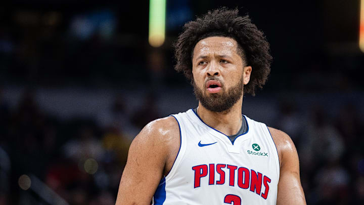 Detroit Pistons guard Cade Cunningham