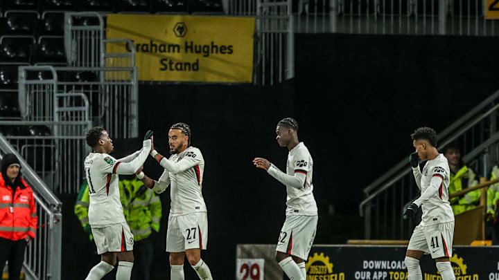 It was far from straightforward for Chelsea against Wolves in the Carabao Cup. It was far from straightforward for Chelsea against Wolves in the Carabao Cup.