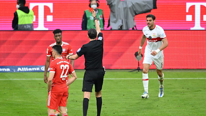 Coman sah gegen den VfB Rot
