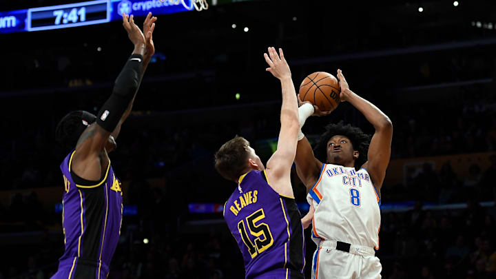 Oklahoma City Thunder v Los Angeles Lakers