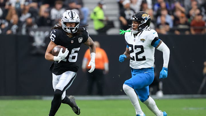 Jacksonville Jaguars v Las Vegas Raiders Jacksonville Jaguars v Las Vegas Raiders