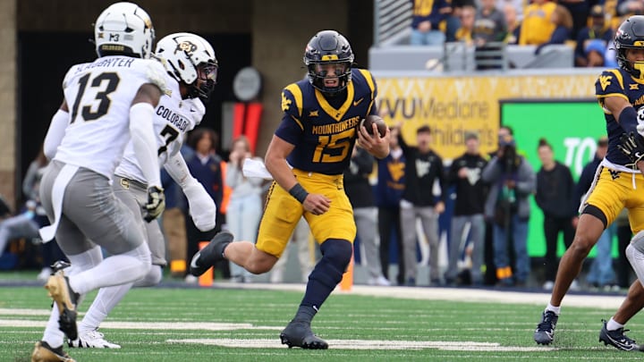 West Virginia University quarterback Scotty Fox Jr. West Virginia University quarterback Scotty Fox Jr.