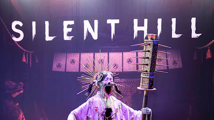 Silent Hill f exhibition booth at Tokyo Game Show 2025. The...