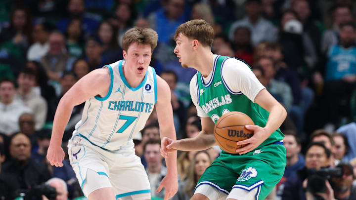 Dallas Mavericks forward Cooper Flagg is a small favorite to win the NBA's Rookie of the Year award. Dallas Mavericks forward Cooper Flagg is a small favorite to win the NBA's Rookie of the Year award.