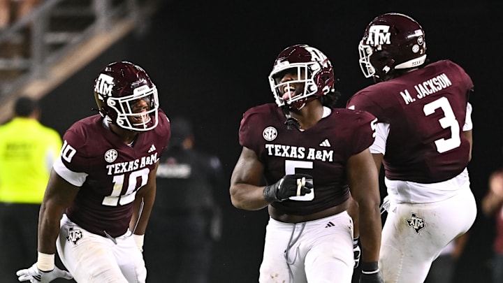 Sep 2, 2023; College Station, Texas, USA; Texas A&M Aggies defensive back Jacoby Mathews (2),