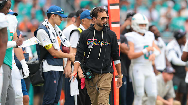 Miami Dolphins head coach Mike McDaniel 