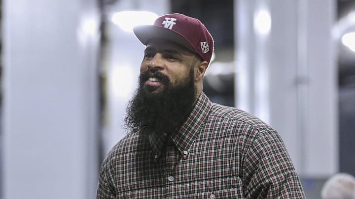 Houston Rockets center Tyson Chandler arrives at Toyota Center before a game against the Boston Celtics. Mandatory Credit: Troy Taormina-Imagn Images Houston Rockets center Tyson Chandler arrives at Toyota Center before a game against the Boston Celtics. Mandatory Credit: Troy Taormina-Imagn Images