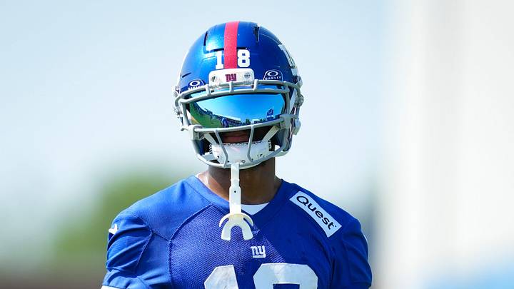 New York Giants wide receiver Darius Slayton has been released by the team. New York Giants wide receiver Darius Slayton has been released by the team.