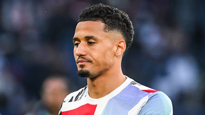 William Saliba was forced off at half-time of Arsenal’s 1–0 win over Newcastle. 