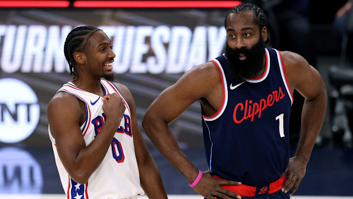Tyrese Maxey, James Harden