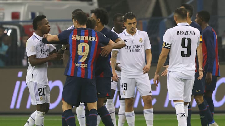 Real Madrid vs Barcelona en la Supercopa de España Real Madrid vs Barcelona en la Supercopa de España