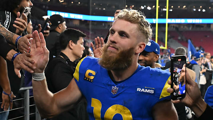 Cooper Kupp with the Los Angeles Rams