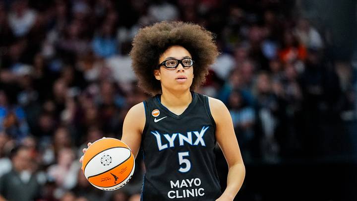 Jul 30, 2026; Toronto, Ontario, CAN; Minnesota Lynx guard Olivia Miles (5) looks on against the Toronto Tempo at Scotiabank Arena. Mandatory Credit: Kevin Sousa-Imagn Images Jul 30, 2026; Toronto, Ontario, CAN; Minnesota Lynx guard Olivia Miles (5) looks on against the Toronto Tempo at Scotiabank Arena. Mandatory Credit: Kevin Sousa-Imagn Images