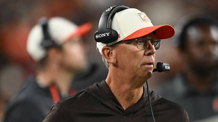 Aug 27, 2026; Cleveland, Ohio, USA; Cleveland Browns head coach Todd Monken is seen against the New England Patriots during the second half at Huntington Bank Field. Mandatory Credit: Ken Blaze-Imagn Images Aug 27, 2026; Cleveland, Ohio, USA; Cleveland Browns head coach Todd Monken is seen against the New England Patriots during the second half at Huntington Bank Field. Mandatory Credit: Ken Blaze-Imagn Images