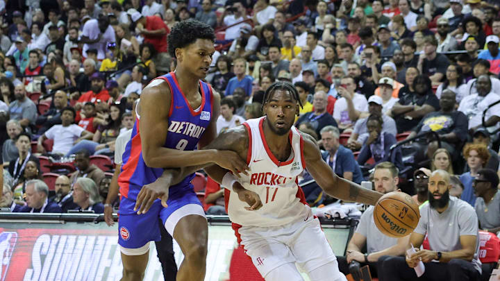 2023 NBA Summer League - Detroit Pistons v Houston Rockets