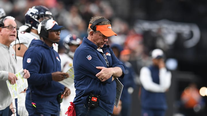 Denver Broncos head coach Sean Payton.