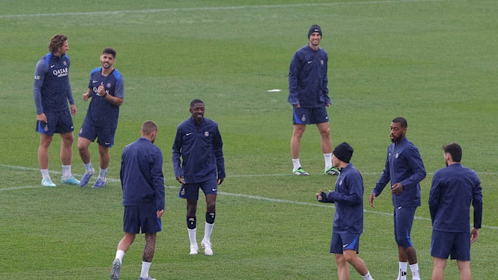 FBL-FRA-LIGUE1-PSG-TRAINING
