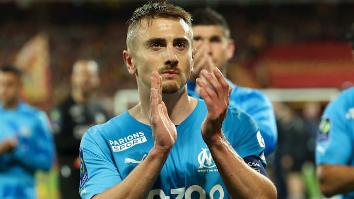 Valentin Rongier, habituel capitaine de l'OM, sera suspendu face à Ajaccio. Valentin Rongier, habituel capitaine de l'OM, sera suspendu face à Ajaccio.