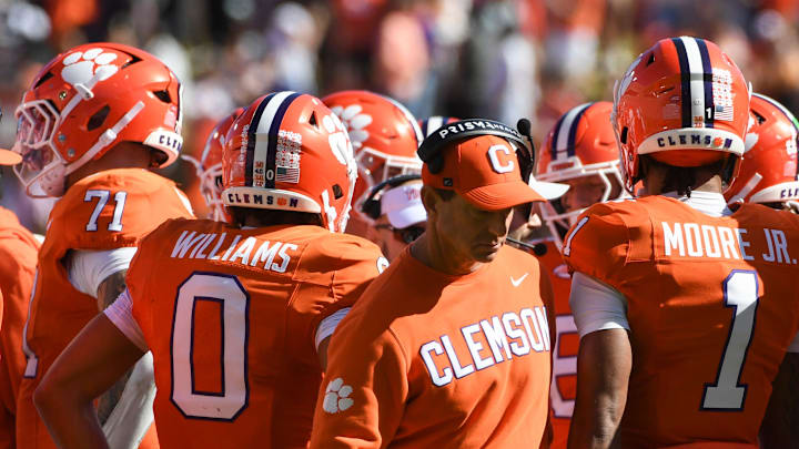 Clemson head coach Dabo Swinney saw busted coverages and missed assignments that led to the team's loss to Duke. Clemson head coach Dabo Swinney saw busted coverages and missed assignments that led to the team's loss to Duke.