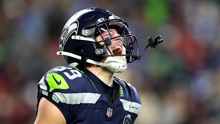 Ty Okada of the Seattle Seahawks Ty Okada of the Seattle Seahawks