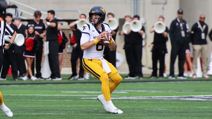 West Virginia University quarterback Nicco Marchiol