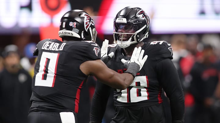Atlanta Falcons linebacker Divine Deablo Atlanta Falcons linebacker Divine Deablo