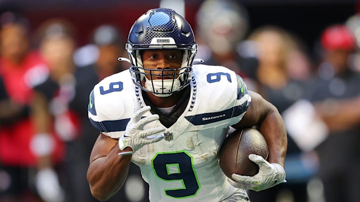 Kenneth Walker of the Seattle Seahawks