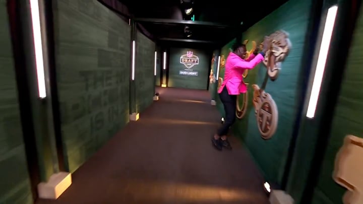 Travis Hunter is fired up to become a Jacksonville Jaguar