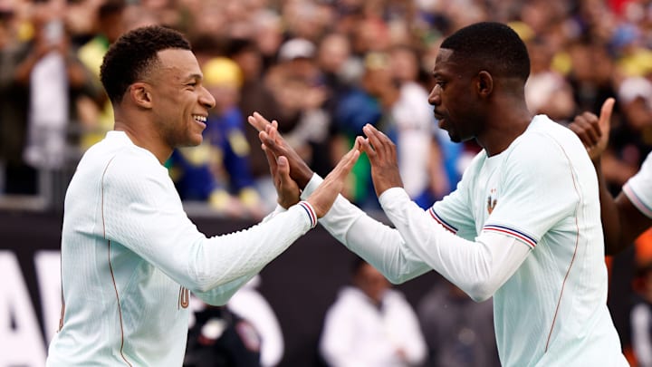 Kylian Mbappé, France put on a show at Gillette Stadium World Cup preview, beating Brazil in