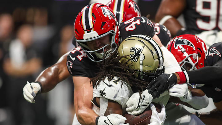 Atlanta Falcons linebacker Troy Andersen was the Week 4 NFC Player of the Week. He's played just 58 snaps since. 