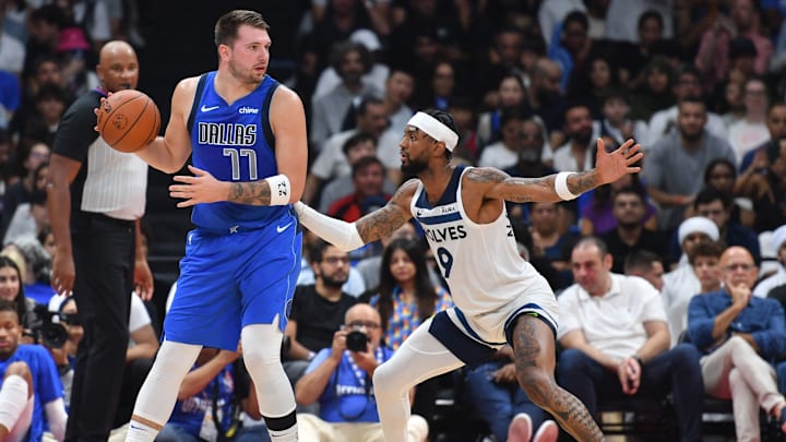 BASKET-UAE-NBA-MAVERICKS-TIMBERWOLVES