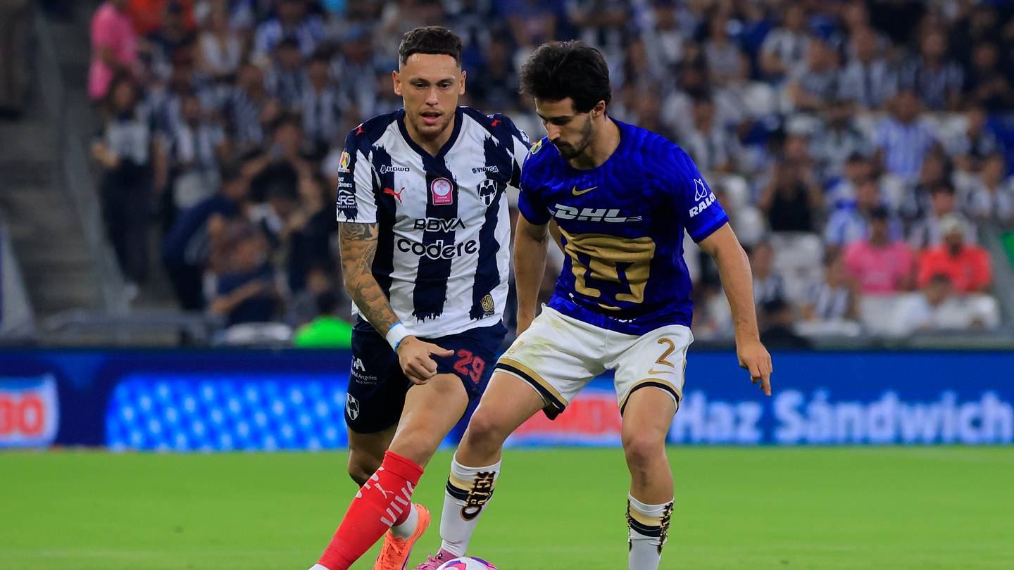 Las posibles alineaciones titulares del partido Pumas UNAM vs Monterrey
