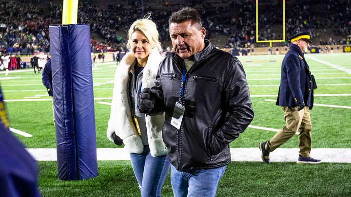 Ed Orgeron walks off the field after the Notre Dame vs. Stanford NCAA football game Saturday, Oct. 15, 2022 at Notre Dame Stadium in South Bend.
Notre Dame Vs Stanford Football Ed Orgeron walks off the field after the Notre Dame vs. Stanford NCAA football game Saturday, Oct. 15, 2022 at Notre Dame Stadium in South Bend.
Notre Dame Vs Stanford Football
