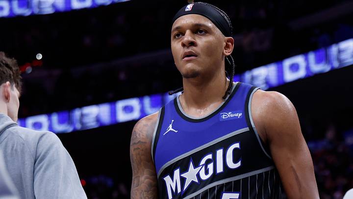Apr 29, 2026; Detroit, Michigan, USA; Orlando Magic forward Paolo Banchero (5) walks off the court after the game against the Detroit Pistons during game five of the first round of the 2026 NBA Playoffs at Little Caesars Arena. Mandatory Credit: Rick Osentoski-Imagn Images Apr 29, 2026; Detroit, Michigan, USA; Orlando Magic forward Paolo Banchero (5) walks off the court after the game against the Detroit Pistons during game five of the first round of the 2026 NBA Playoffs at Little Caesars Arena. Mandatory Credit: Rick Osentoski-Imagn Images
