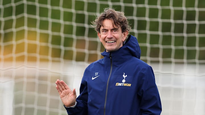 Tottenham Hotspur Training Session And Press Conference - UEFA Champions League 2025/26 League Phase