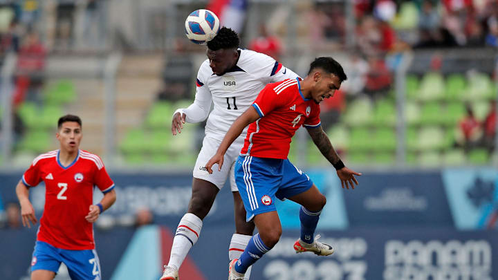 FOOTBALL-PANAM-2023-SANTIAGO-CHI-USA