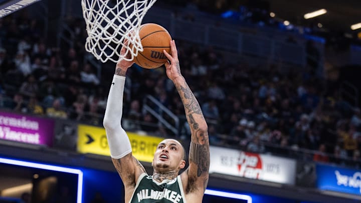 Milwaukee Bucks forward Kyle Kuzma put together a solid performance in his return to the lineup against the Indiana Pacers and now hopes to help his team win consecutive games for the first time since Oct. 30. Mandatory Credit: Trevor Ruszkowski-Imagn Images