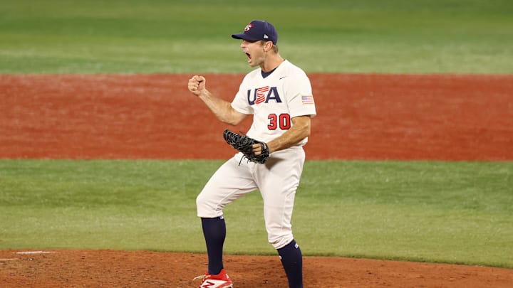 Republic of Korea v United States - Baseball - Olympics: Day 8