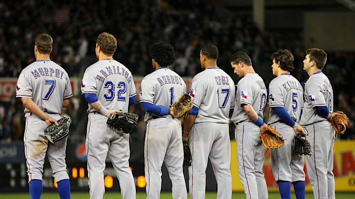 Texas Rangers v New York Yankees, Game 4