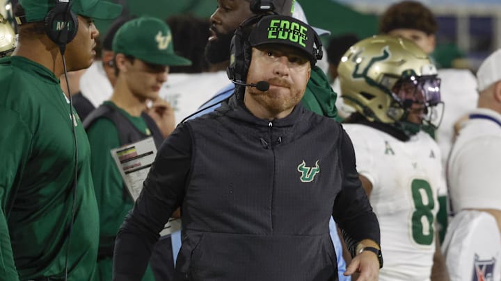 A high school quarterback from Maryland would like USF football coach Alex Golesh to give him a look
