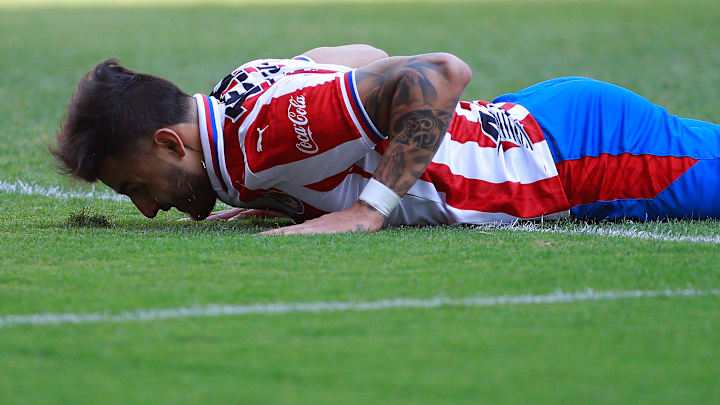 El jugador Alexis Vega.