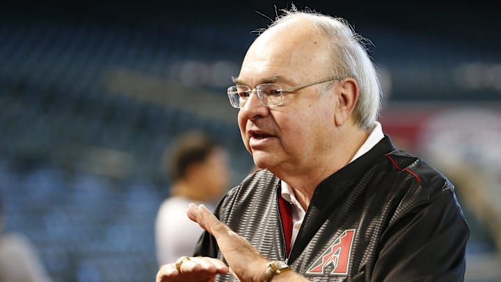 7. Ken Kendrick, Arizona Diamondbacks: $451,200 donated
Mlb Nl Wildcard Practice 7. Ken Kendrick, Arizona Diamondbacks: $451,200 donated
Mlb Nl Wildcard Practice