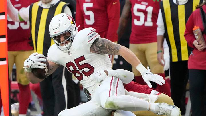  Trey McBride and the Cardinals play the Chargers in L.A. in Week 1.