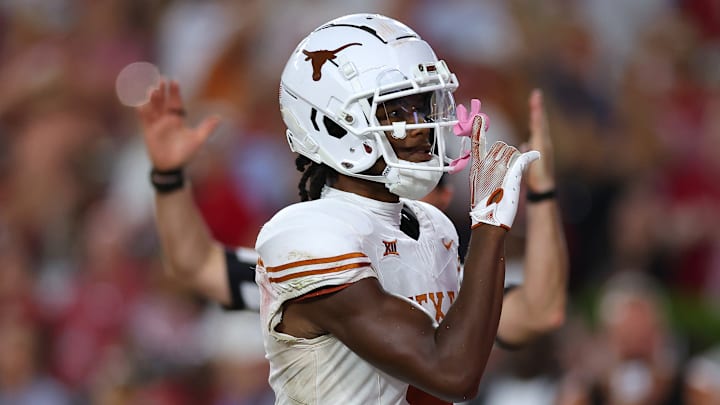 Texas Longhorns wide receiver Adonai Mitchell