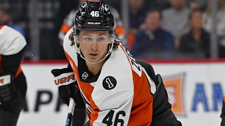 Trevor Zegras is off to a great start in Philadelphia.